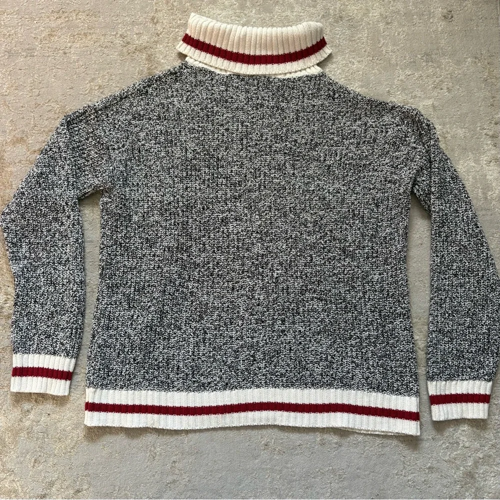 My Style Women’s Marled Knit Cowl Neck Long Sleeve Cabin Sweater Size Xlarge - Picture 8 of 9